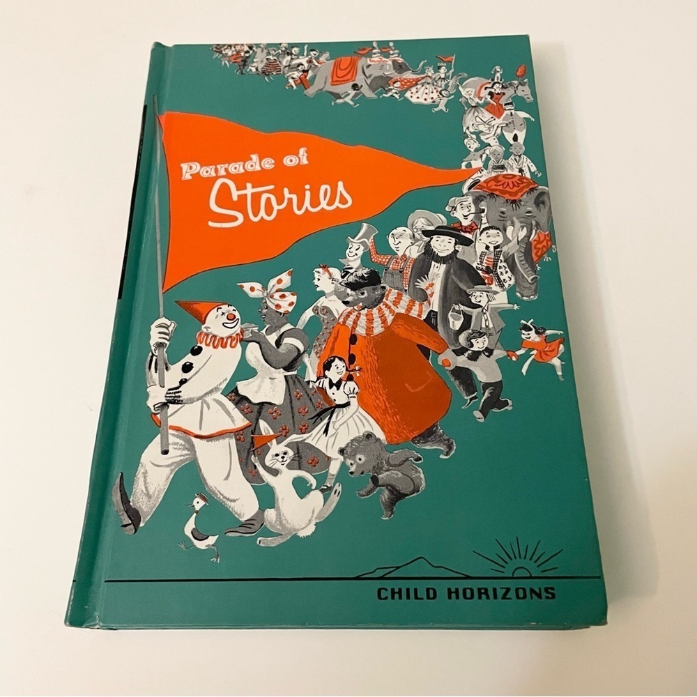 Vtg Parade Of Stories Hardcover Child Horizons Book